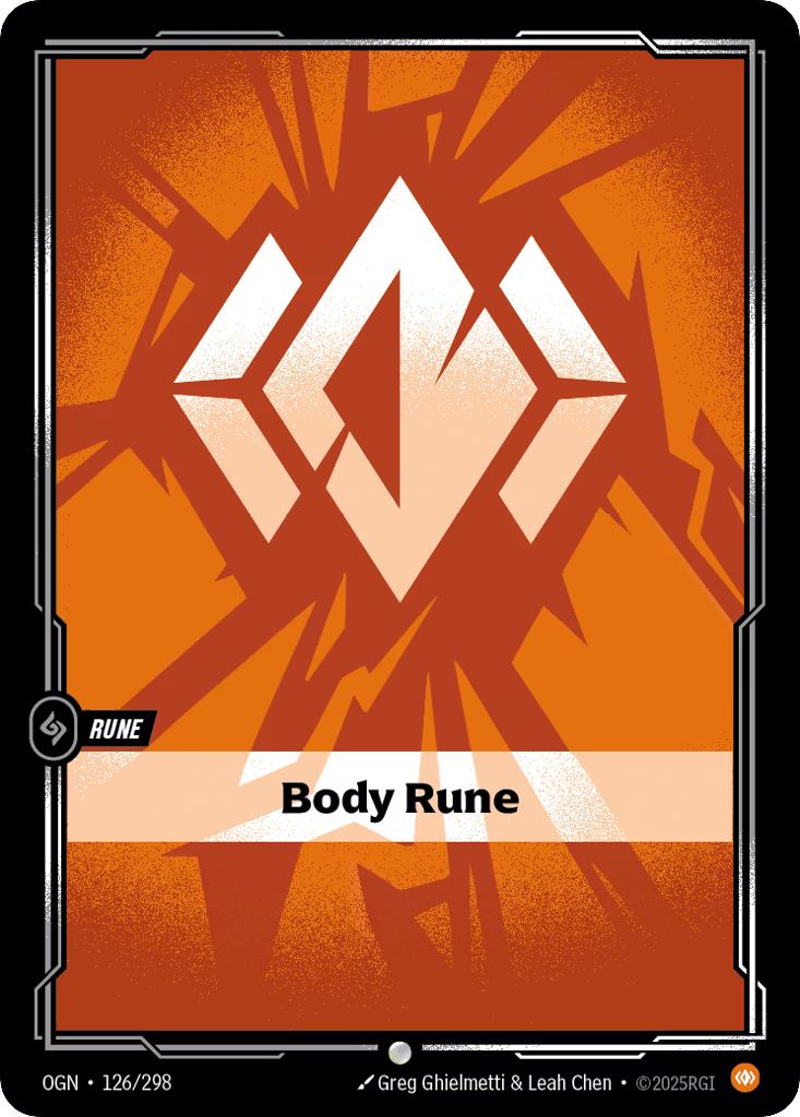 Body Rune - 126/298 - Common - Origins