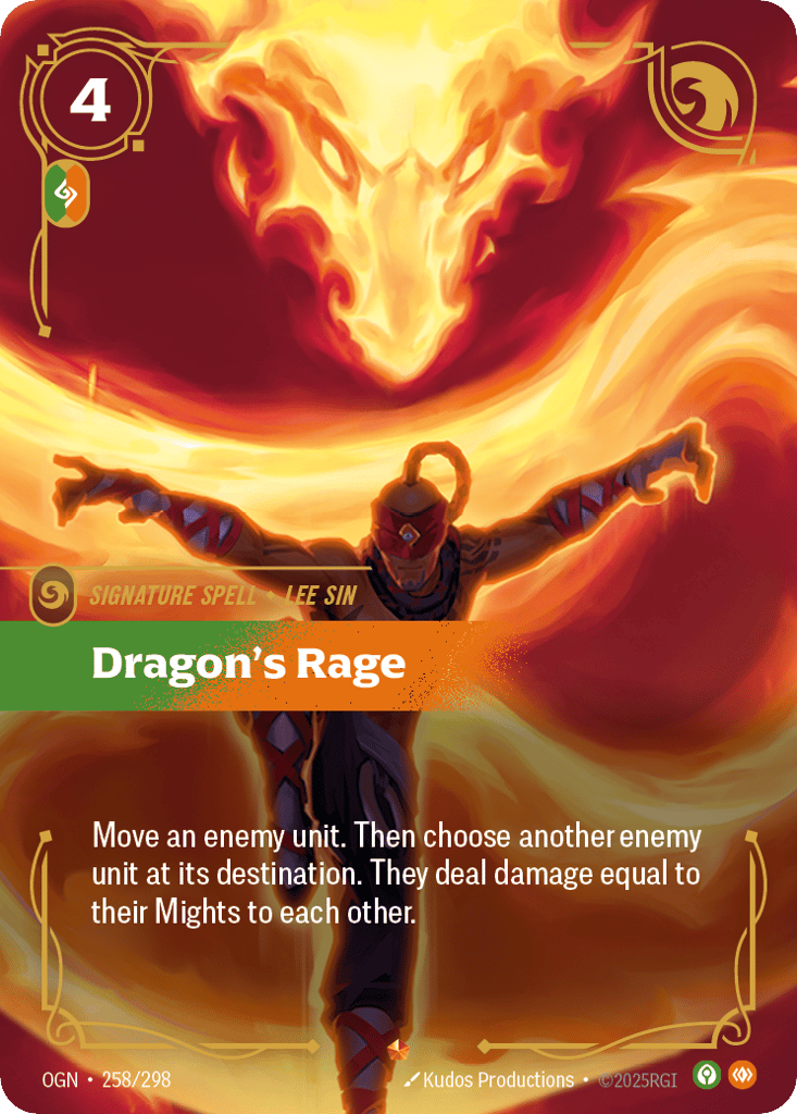 Dragon's Rage - 258/298 - Epic - Origins