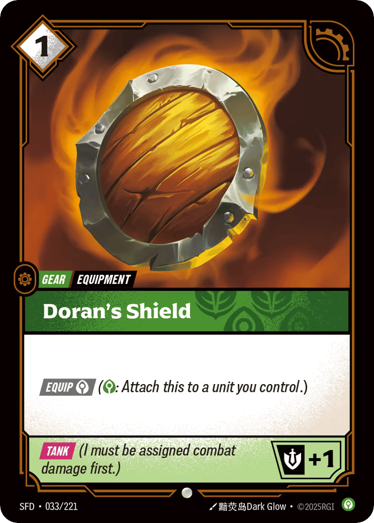 Doran's Shield - 033/221 - Common - Spiritforged