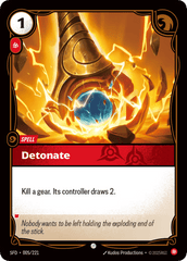 Detonate - 005/221 - Common - Spiritforged