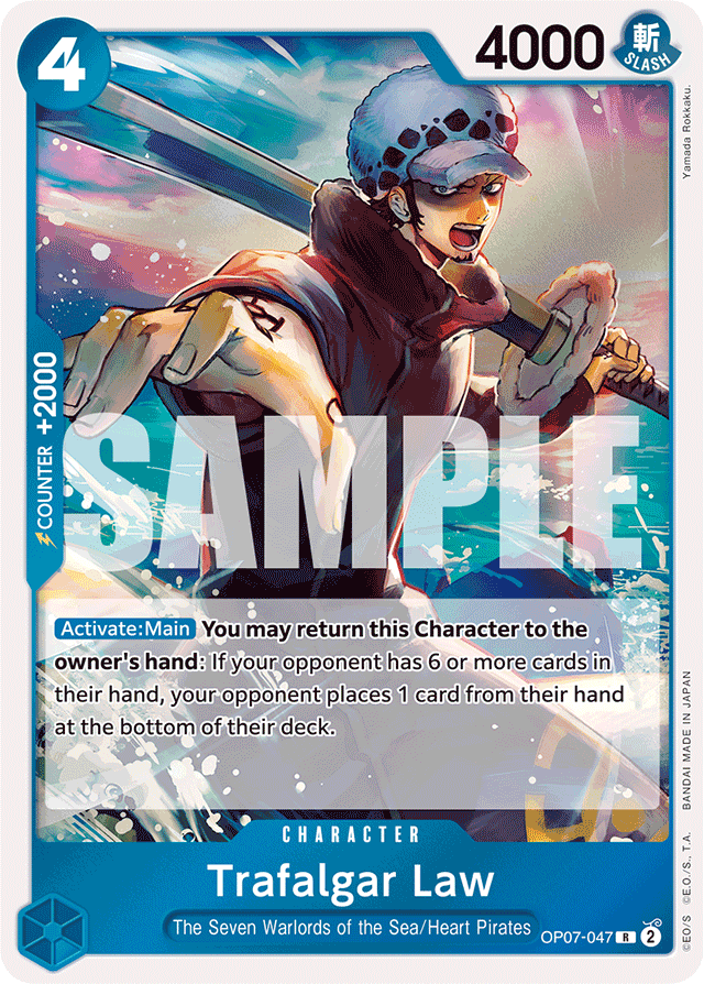 Trafalgar Law - OP07-047 - Rare - 500 Years In The Future