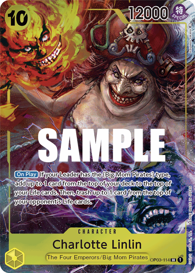 Charlotte Linlin - OP03-114 - Super Rare (Alternate Art) - Pillars of Strength
