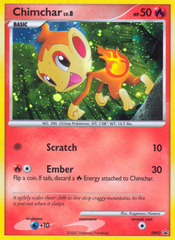 Chimchar - DP02 - DP Black Star Promos