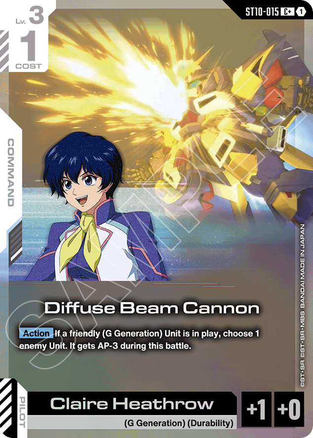 Diffuse Beam Cannon - ST10-015 - Common (Alternate Art) - Generation Pulse