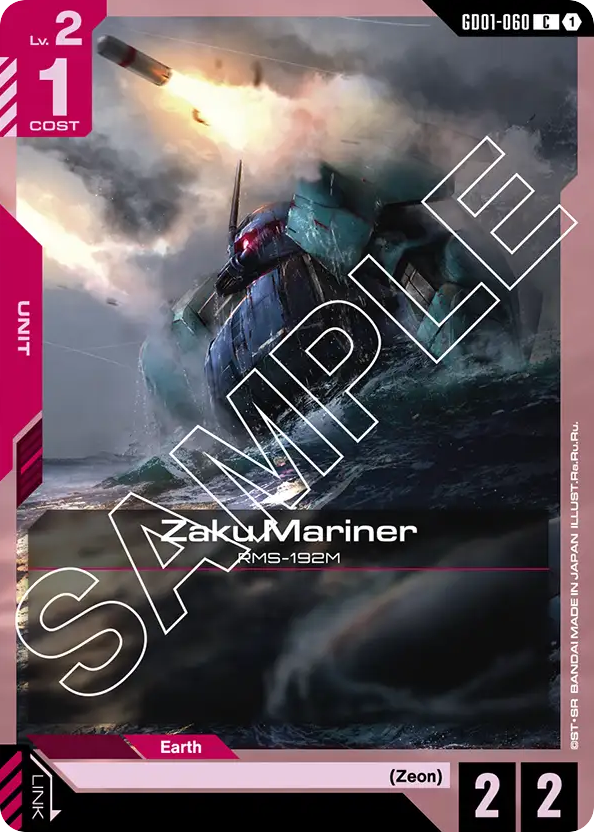 Zaku Mariner - GD01-060 - Common - Newtype Rising