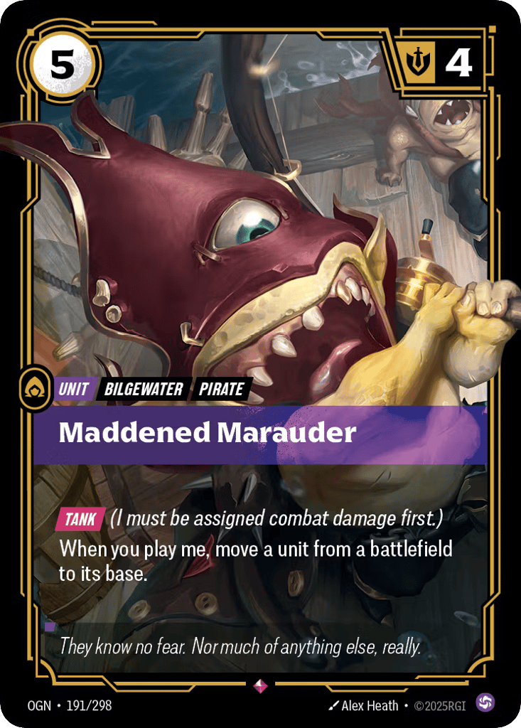 Maddened Marauder - 191/298 - Rare - Origins