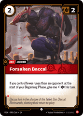 Forsaken Baccai - 005/166 - Common - Vendetta