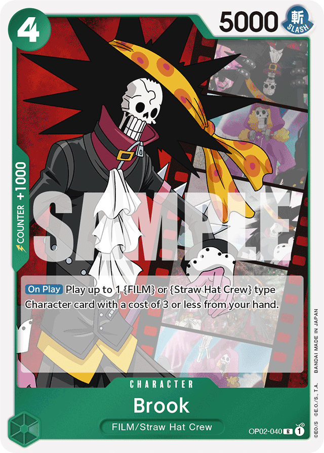 Brook - OP02-040 - Rare - Paramount War
