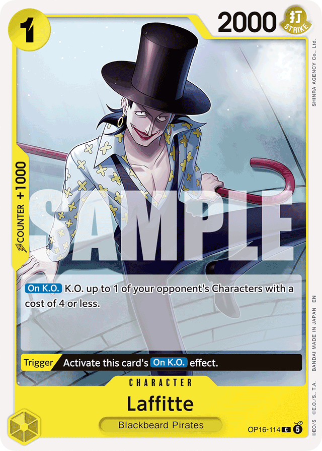Laffitte - OP16-114 - Common - The Time Of Battle