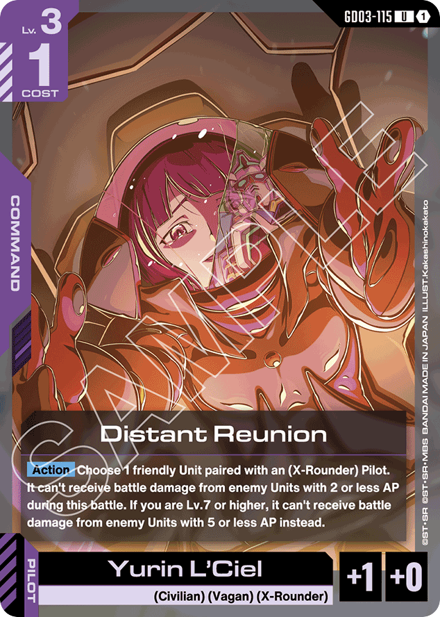 Distant Reunion - GD03-115 - Uncommon - Steel Requiem