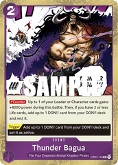 Thunder Bagua - OP01-119 - Rare - Romance Dawn