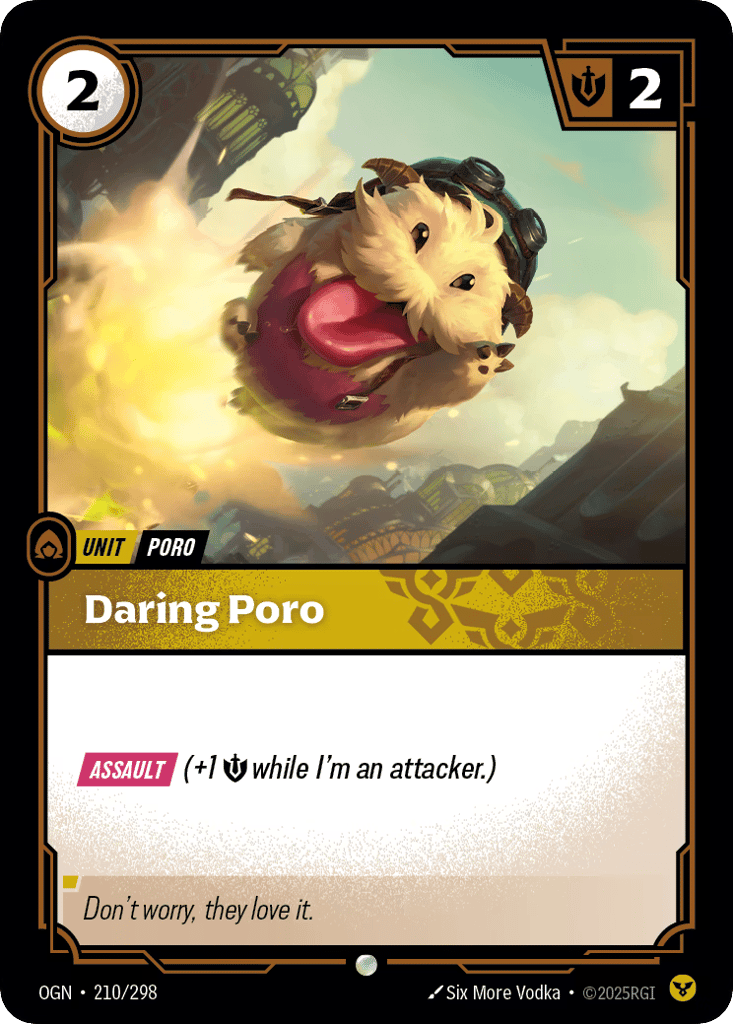 Daring Poro - 210/298 - Common - Origins