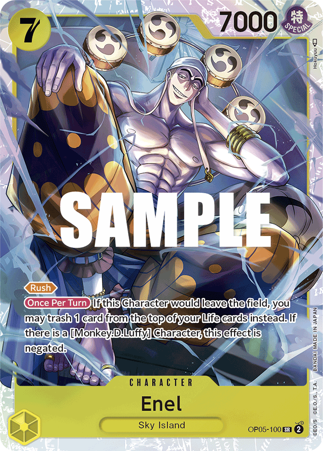 Enel - OP05-100 - Super Rare - Awakening of the New Era