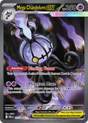 Mega Chandelure ex - 115/84 - Pitch Black