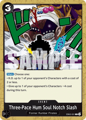 Three-Pace Hum Soul Notch Slash - EB02-051 - Common - Anime 25th Collection