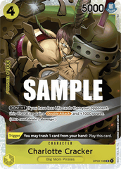 Charlotte Cracker - OP03-108 - Super Rare - Pillars of Strength