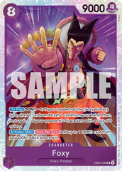 Foxy - EB04-036 - Super Rare - Egghead Crisis