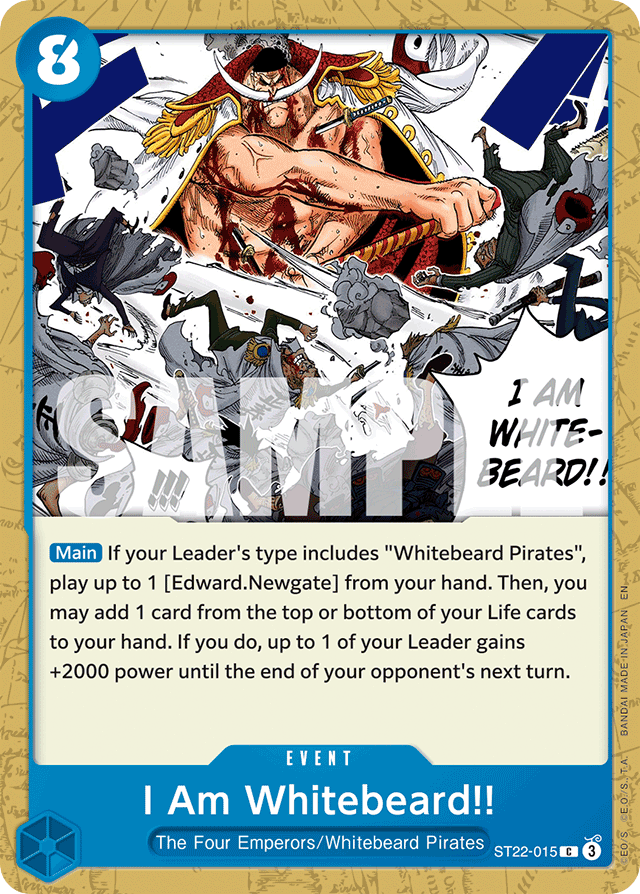 I Am Whitebeard!! - ST22-015 - Common - Ace & Newgate