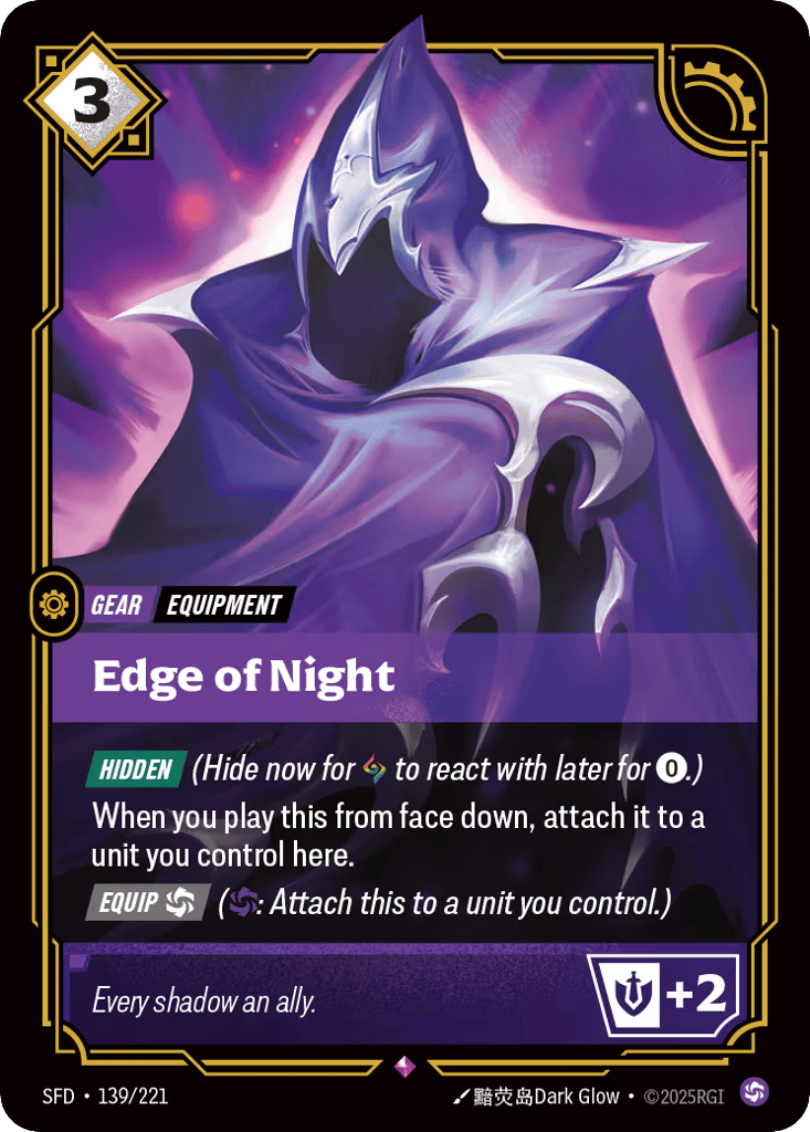 Edge Of Night - 139/221 - Rare - Spiritforged