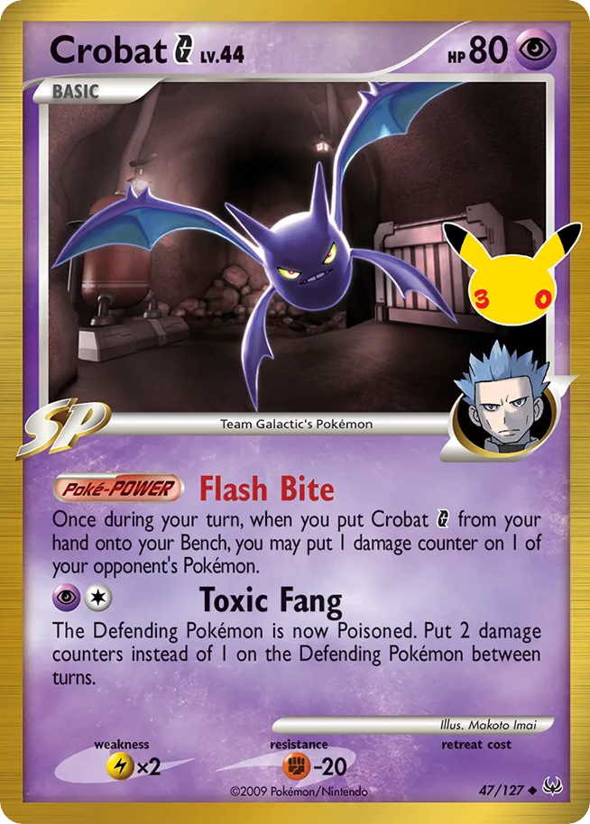 Crobat G - 047/127 - 30th Celebration: Classic Collection