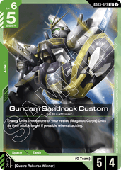 Gundam Sandrock Custom - GD03-025 - Uncommon - Steel Requiem