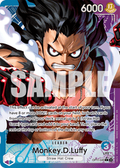 Monkey.D.Luffy - OP11-040 - Leader (Alternate Art) - A Fist Of Divine Speed