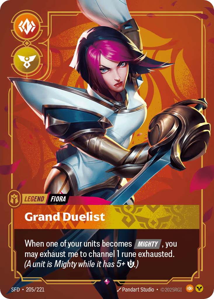 Grand Duelist - 205/221 - Rare - Spiritforged