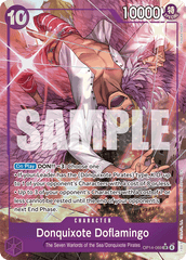 Donquixote Doflamingo - OP14-069 - Super Rare (Alternate Art) - The Azure Sea's Seven