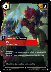 Vi, Destructive - 036/298 - Rare - Origins