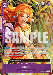 Nami - PRB02-012 - Rare (Alternate Art) - The Best Vol.2