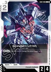 Gundam Lfrith - GD01-086 - Common - Newtype Rising