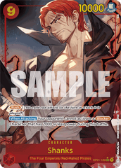 Shanks - OP01-120 - Secret Rare (Premium Alt Art) - Romance Dawn
