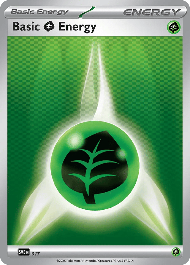 Basic Grass Energy - 017 - Scarlet & Violet Energies