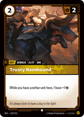 Trusty Ramhound - 159/221 - Common - Spiritforged