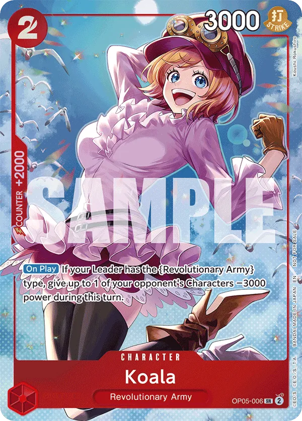 Koala - OP05-006 - Super Rare (Dash Pack Alt Art) - Awakening of the New Era