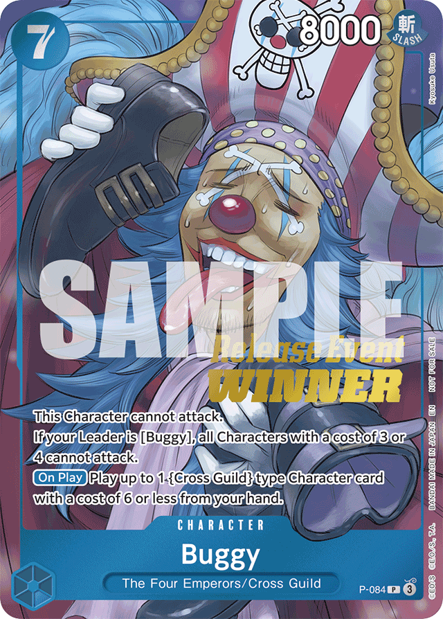 Buggy - P-084 - Promo (Release Event Winner Stamp) - Promos