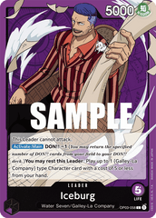 Iceburg - OP03-058 - Leader - Pillars of Strength