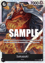 Sakazuki - OP02-099 - Super Rare - Paramount War