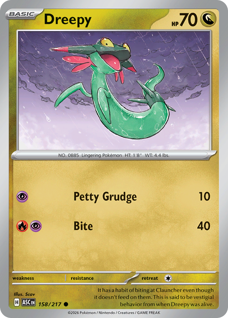 Dreepy - 158/217 - Ascended Heroes