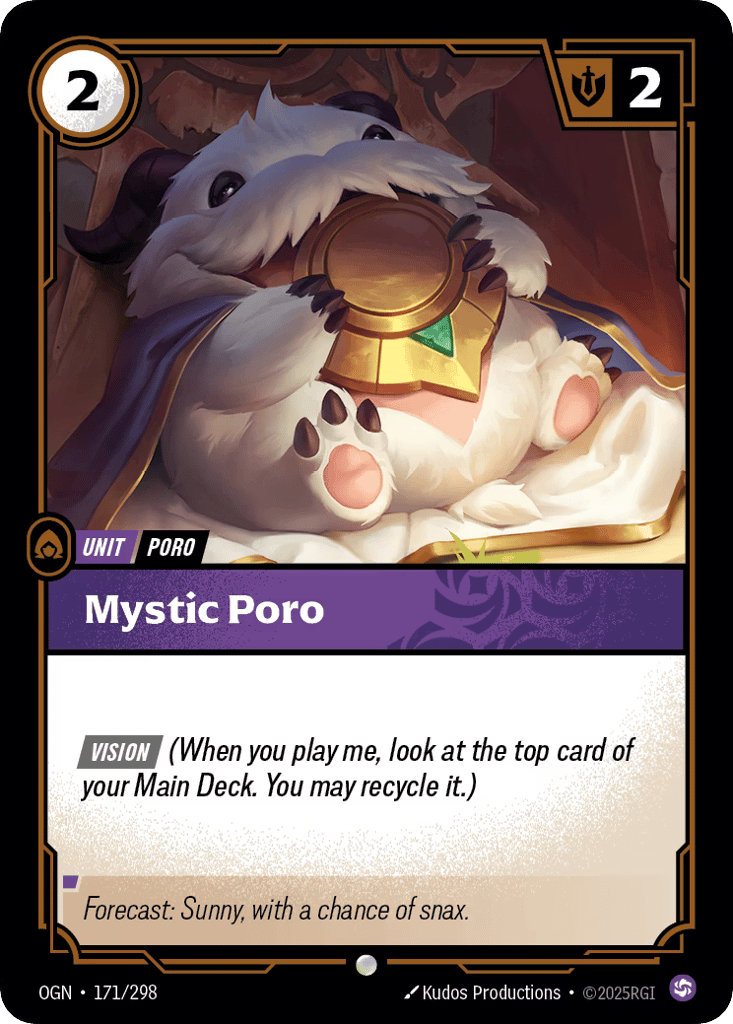 Mystic Poro - 171/298 - Common - Origins