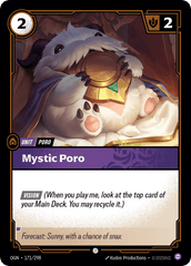 Mystic Poro - 171/298 - Common - Origins