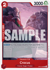Crocus - OP12-003 - Uncommon - Legacy of the Master