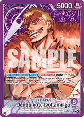 Donquixote Doflamingo - OP14-060 - Leader (Alternate Art) - The Azure Sea's Seven