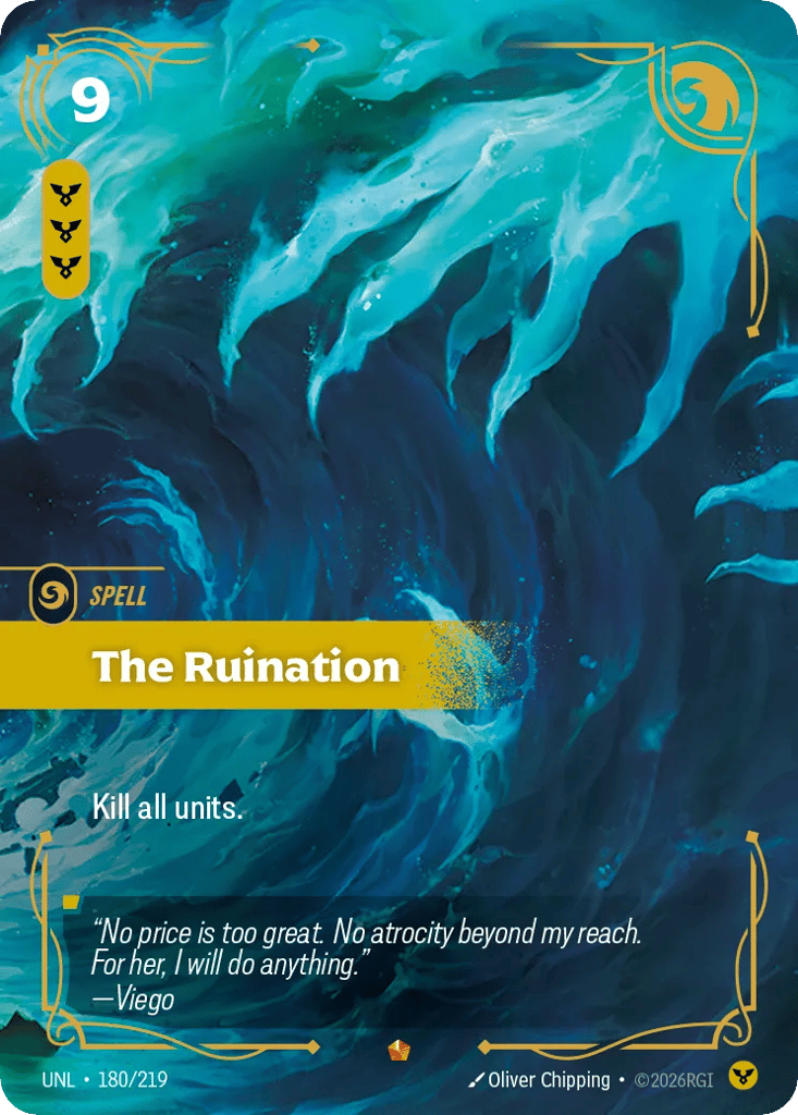 The Ruination - 180/219 - Epic - Unleashed
