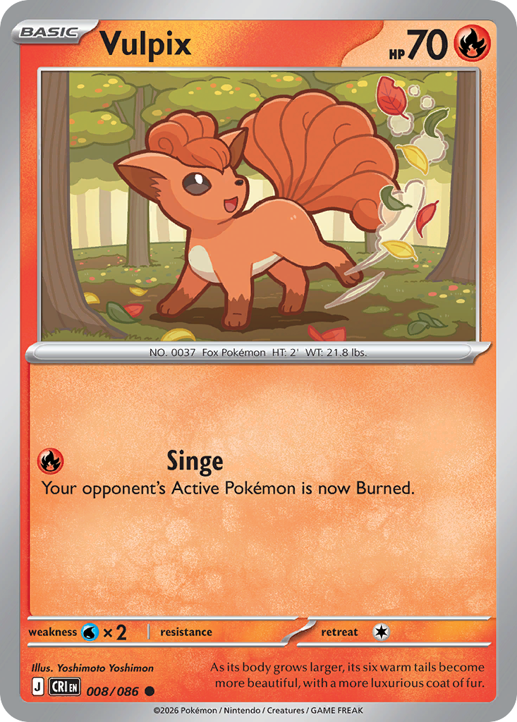 Vulpix - 08/86 - Chaos Rising
