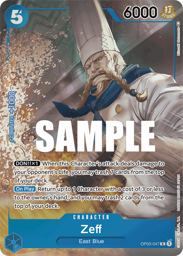 Zeff - OP03-047 - Rare (Alternate Art) - Pillars of Strength