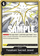 Yasakani Sacred Jewel - OP02-118 - Common - Paramount War