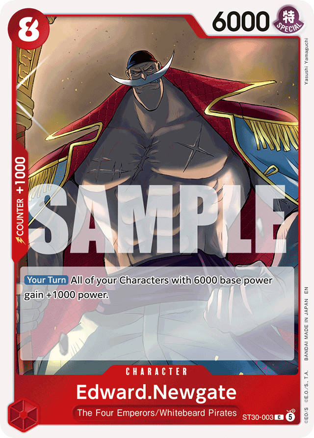 Edward.Newgate - ST30-003 - Common - Luffy & Ace
