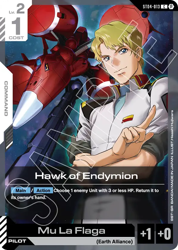 Hawk of Endymion - ST04-013 - Common (Beta) - SEED Strike