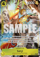 Sanji - EB04-052 - Rare (Alternate Art) - Egghead Crisis